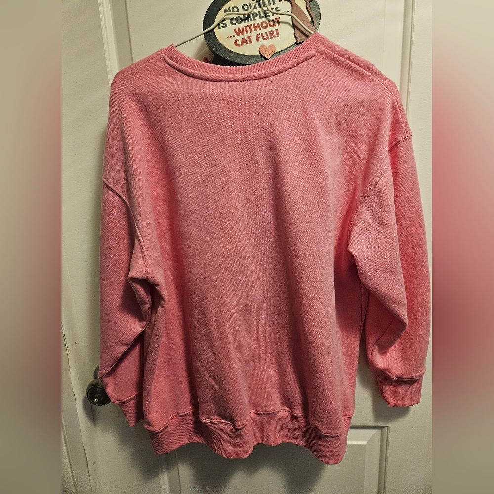 Hello Kitty Fuzzy Christmas Sweatshirt Sanrio Kawaii - Picture 3 of 3